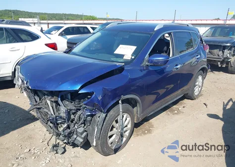 2018 Nissan Rogue Sv из США, поврежденный, VIN JN8AT2MT8JW454687